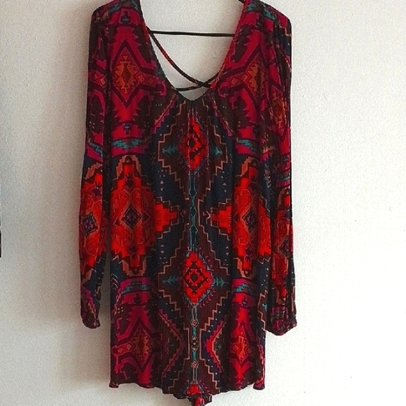 Billabong Aztec boho Dress - Picture 1 of 5